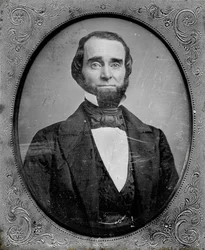 Portrait of Dr. Thomas Reyburn of Olive Street between Fourth and Fifth Streets in St. Louis